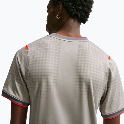 Men's football shirt Nike England Academy Pro Pre-Match pewter grey/bright crimson
