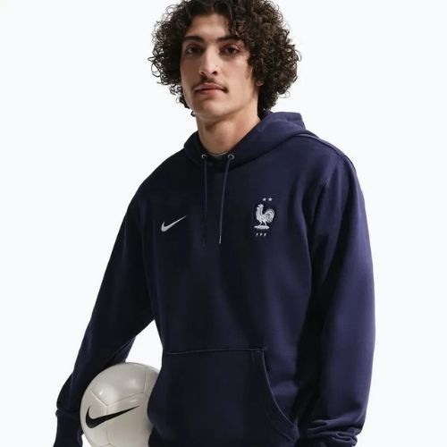 Men's sweatshirt Nike FFF Club French Terry blackened/white