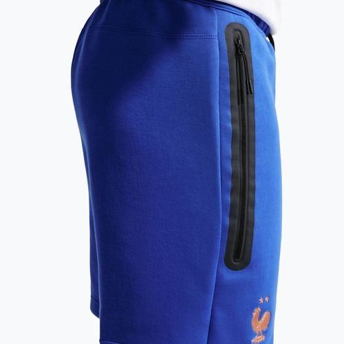 Men's football shorts Nike FFF Tech Fleece game royal/metallic copper