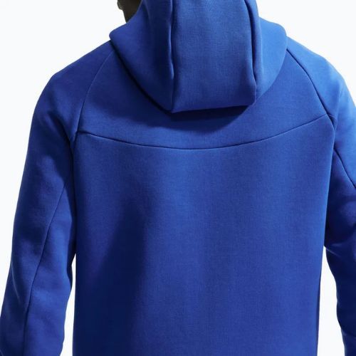 Men's sweatshirt Nike FFF Tech Fleece Windrunner Full Zip game royal/metallic copper