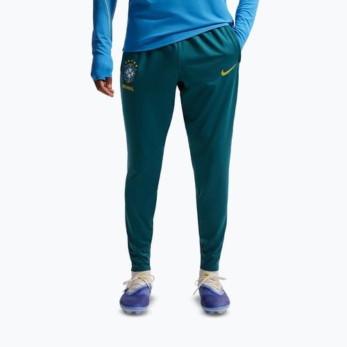 Men's football trousers Nike Brazil Strike geode teal/light mint/midwest gold