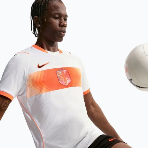 Men's football shirt Nike Netherlands 2026/27 Away Match white/hyper crimson/black