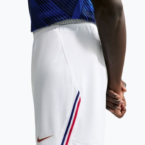 Men's football shorts Nike FFF 2026 Stadium Home Soccer Replica white/metallic copper