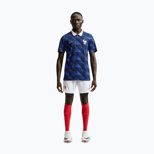 Men's football shirt Nike FFF 2026/27 Match Home game royal/metallic copper