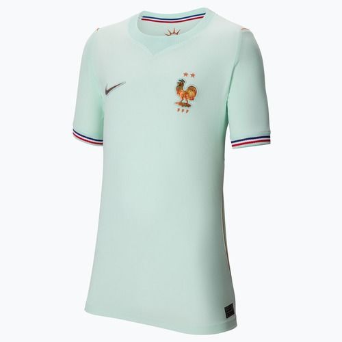 Children's football shirt Nike FFF 2026 Stadium Away igloo/monarch/monarch