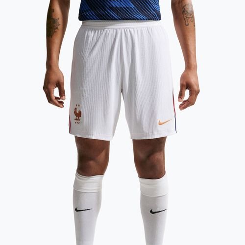 Men's football shorts Nike FFF 2026/27 Match Home white/metallic copper