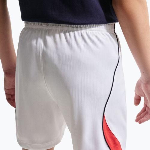 Children's football shorts Nike England 2026 Stadium Home white/speed red/obsidian/obsidian