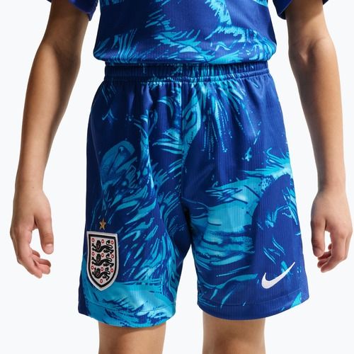 Children's football shorts Nike England 2026/27 Stadium Goalkeeper astronomy blue/black/white