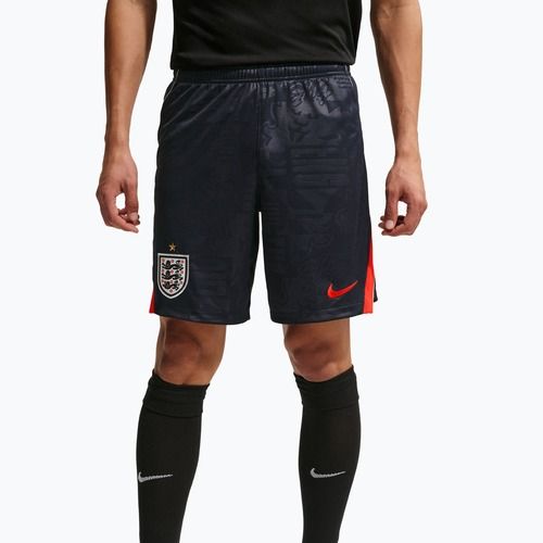 Men's football shorts Nike England 2026 Stadium Away obsidian/speed red/white/speed red