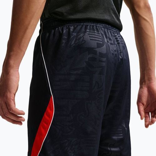 Men's football shorts Nike England 2026 Stadium Away obsidian/speed red/white/speed red