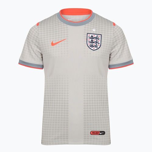 Children's football shirt Nike England Pre-Match pewter grey/bright crimson