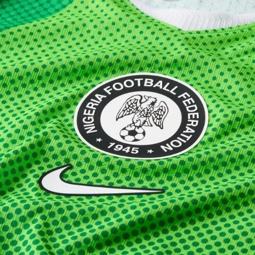 Men's football shirt Nike Nigeria 2026/27 Match Home pine green/electric green/white
