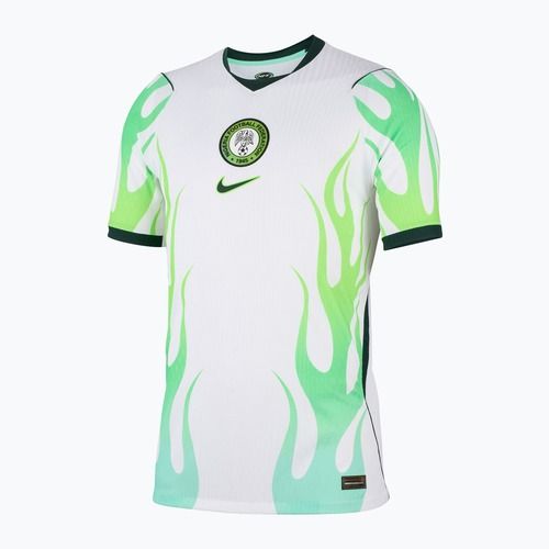 Men's football shirt Nike Nigeria 2026/27 Match Away white/green glow/black