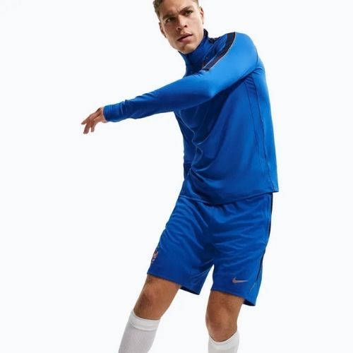 Men's football shorts Nike FFF Strike game royal/metallic copper