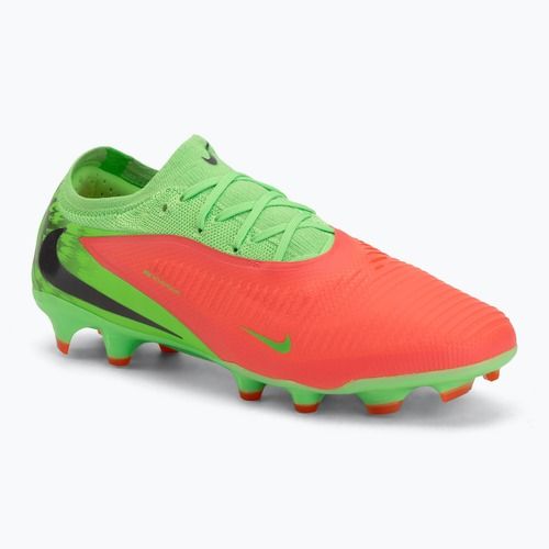 Men's football boots Nike Phantom 6 Low Pro Erling Haaland FG hot punch/green strike/black