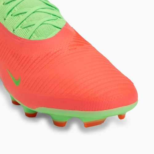 Men's football boots Nike Phantom 6 Low Pro Erling Haaland FG hot punch/green strike/black