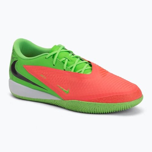 Men's football boots Nike Phantom 6 Low Academy Erling Haaland IN hot punch/green strike/black