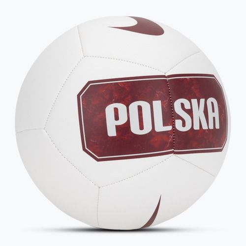 Football Nike Pitch Poland white size 5