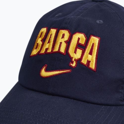 Children's baseball cap Nike FC Barcelona Club Cotton blackened blue