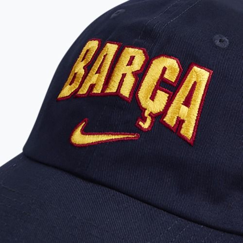 Baseball cap Nike FC Barcelona Club Cotton blackened blue