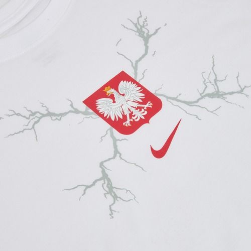 Men's football shirt Nike Graphic Poland white