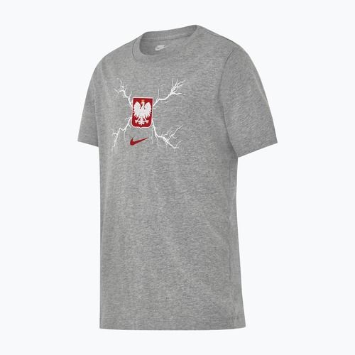 Nike Graphic Poland Children's Football Shirt dark grey heather