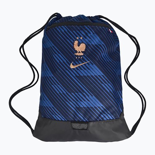 Bag Nike Academy France AOP 18 l blackened blue/game royal