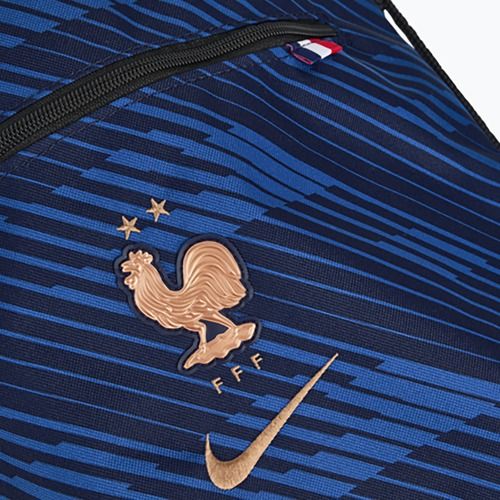 Bag Nike Academy France AOP 18 l blackened blue/game royal