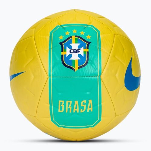 Football Nike Academy Brazil canary/light mint size 5