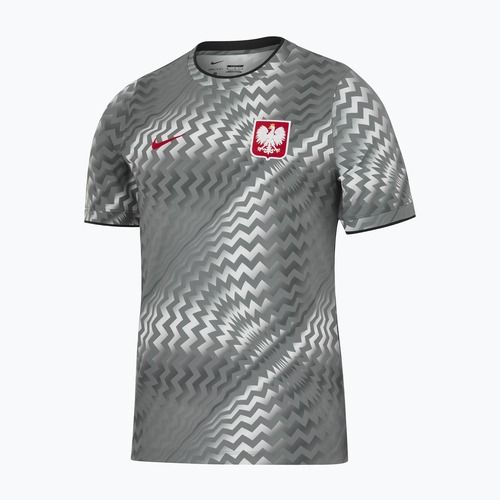 Men's football shirt Nike Dri-Fit Poland Pre-Match 2026 pure platinum/cool grey