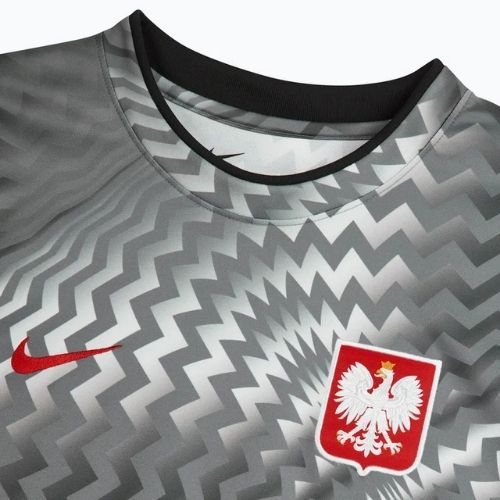 Men's football shirt Nike Dri-Fit Poland Pre-Match 2026 pure platinum/cool grey