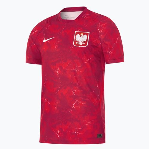 Men's football shirt Nike Dri-Fit Poland Stadium Away 2026 noble red/sport red