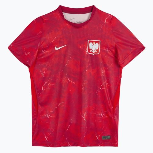 Women's football shirt Nike Dri-Fit Poland Stadium Away 2026 noble red/sport red