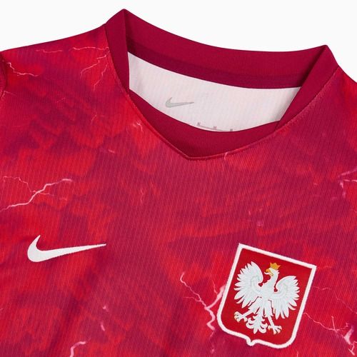 Women's football shirt Nike Dri-Fit Poland Stadium Away 2026 noble red/sport red