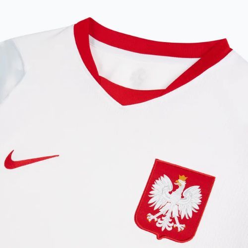 Men's football shirt Nike Dri-Fit Poland Stadium Home 2026 white/field silver
