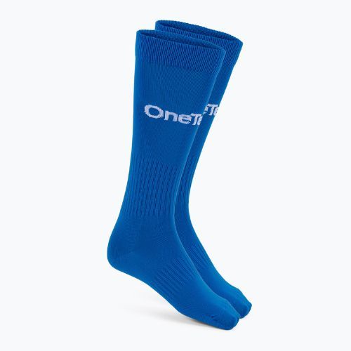Football socks OneTeam Precision football socks set 2-pack blue