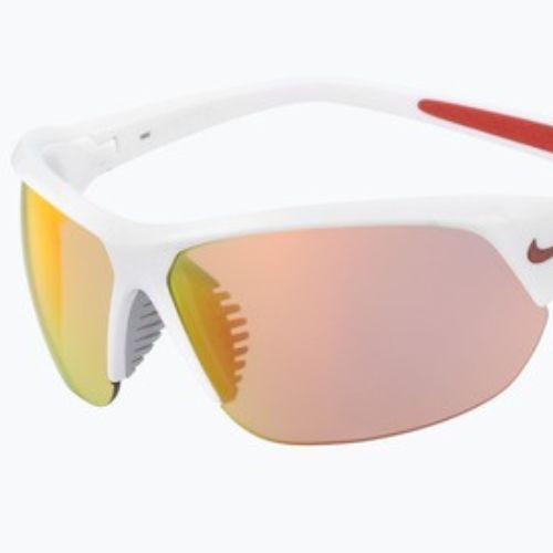 Sunglasses Nike Skylon Ace white/grey red mirror
