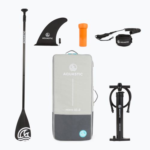Inflatable board set SUP AQUASTIC Perth 10'8" allround green