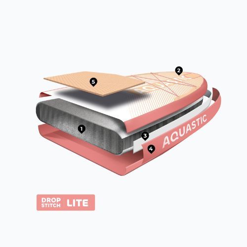 SUP board AQUASTIC Perth 10'8" allround orange