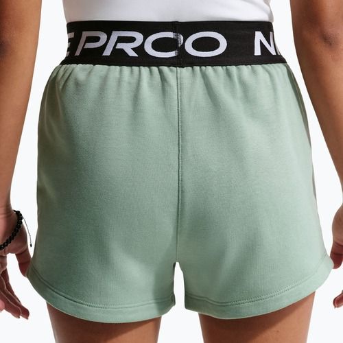 Nike Pro Fleece children's shorts Dri-Fit steam/steam/black/white