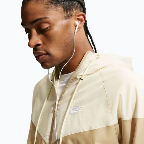 Men's jacket Nike Sportswear Windrunner parachute beige/light khaki/white