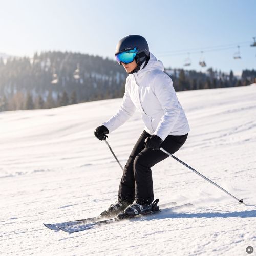 ATTABO Avens 2.0 Visor ski helmet blue