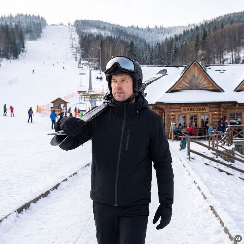 Ski helmet ATTABO Avens 3.0 Visor ERT Czarny