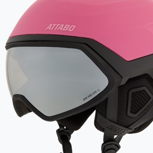 Children's ski helmet ATTABO Avens 3.0 Jr Visor ERT Pink