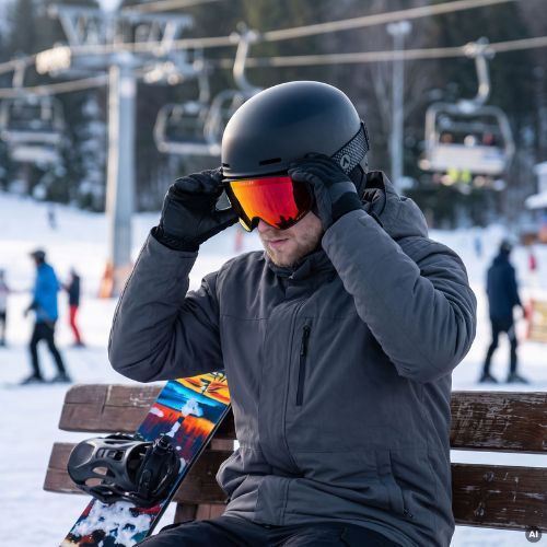 ATTABO ski goggles Kinik black