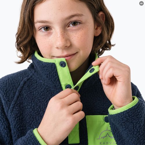Children's fleece sweatshirt KADVA RODIA JR blue
