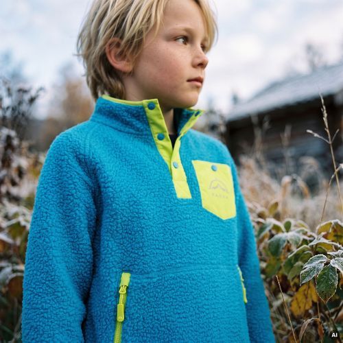 Children's fleece sweatshirt KADVA RODIA KDB blue