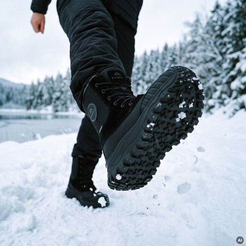 Men's snow boots KADVA Fitzroy Mid WP black