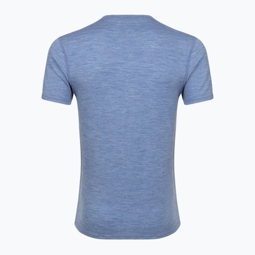 Men's thermal shirt WOOLCANO Merino 100% TEE0546 blue