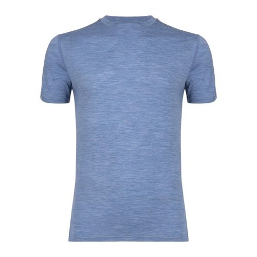 Men's thermal shirt WOOLCANO Merino 100% TEE0546 blue